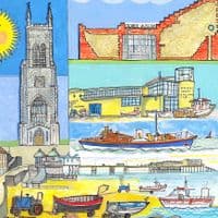 Cromer Norfolk | A3 Art Print | Andrew Ruffhead