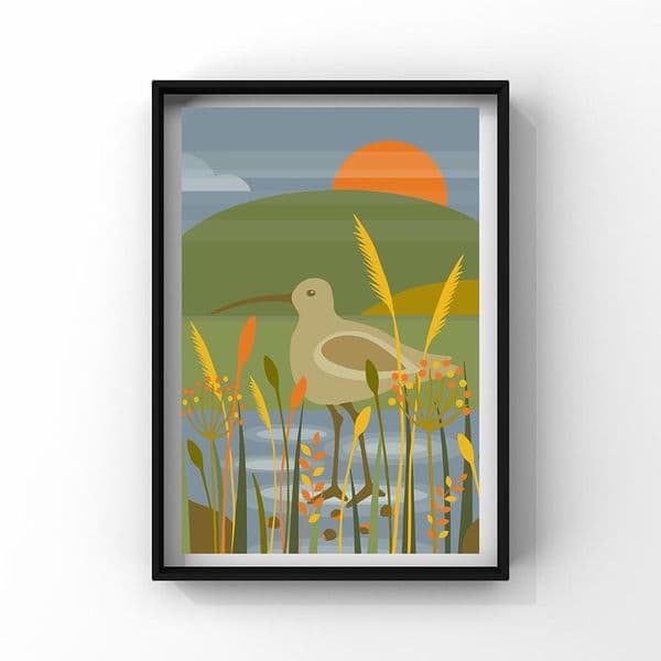 Curlew | A4 Print by Jo Thearle