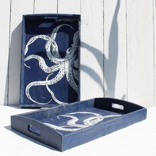 Cuttlefish Wooden Tray