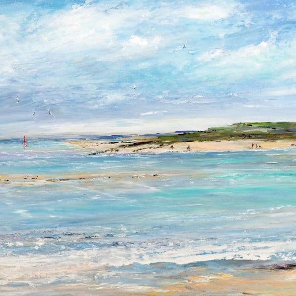 Dawlish Warren Dunes | Art Print | Gail Morris