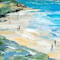 Daymer Bay Beach | Art Print | Gail Morris