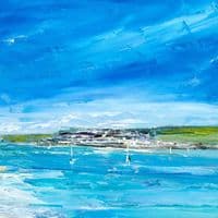 Daymer Bay Beach | Art Print | Gail Morris