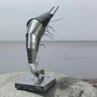 Decorative Tin Prawn| Metal Prawn | Model Prawn