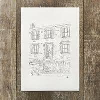 Doc Martins House | Limited Edition Print | Alison Collins