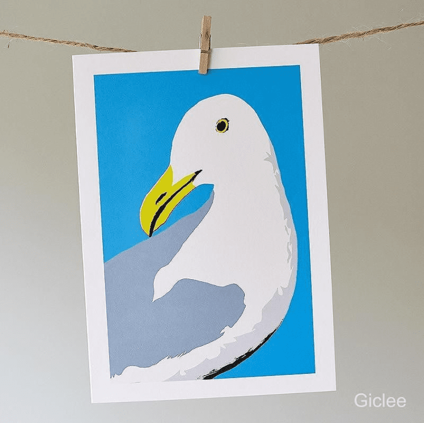 Douglas the Seagull - Print