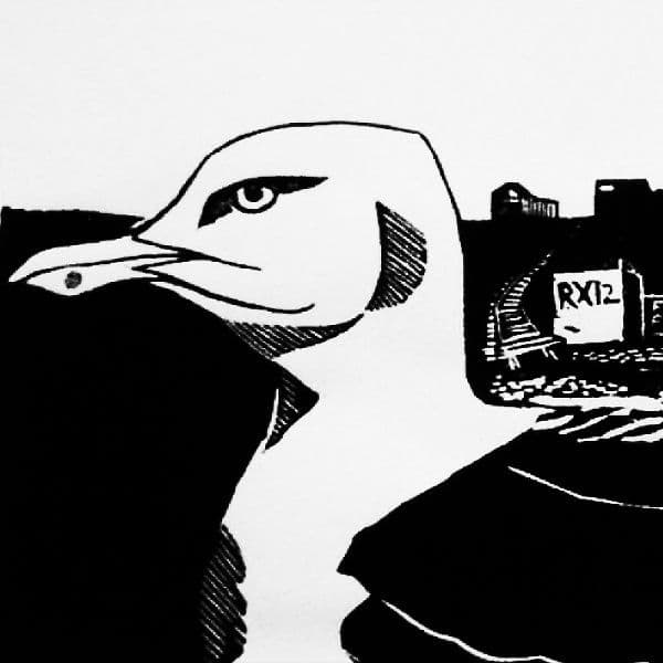 Down The Ness | Linocut | Lino Print