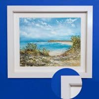Down to the Sea, Gwithian Towans Print | Art Print | Gail Morris