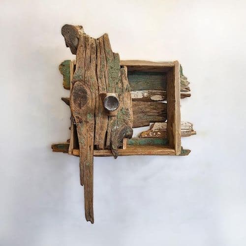 Driftwood Bathroom Wall Cabinet No: 5