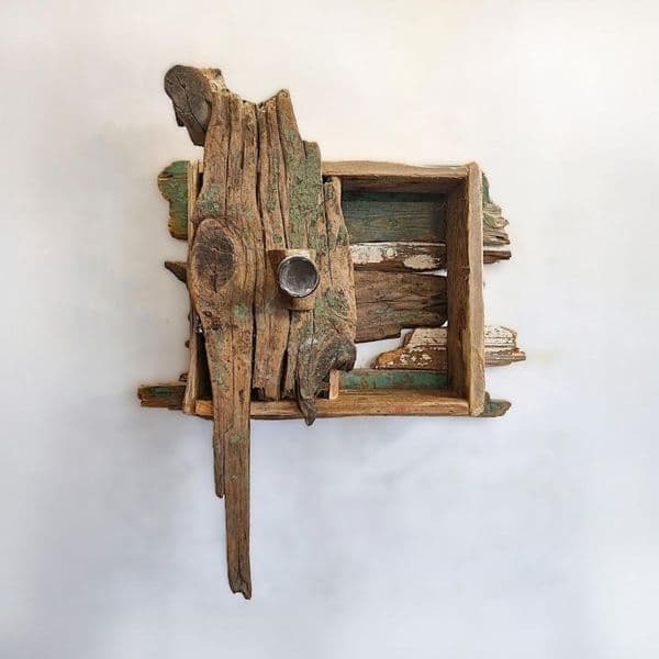 Driftwood Bathroom Wall Cabinet No5 | Wall Cupboard | Julia Horberry