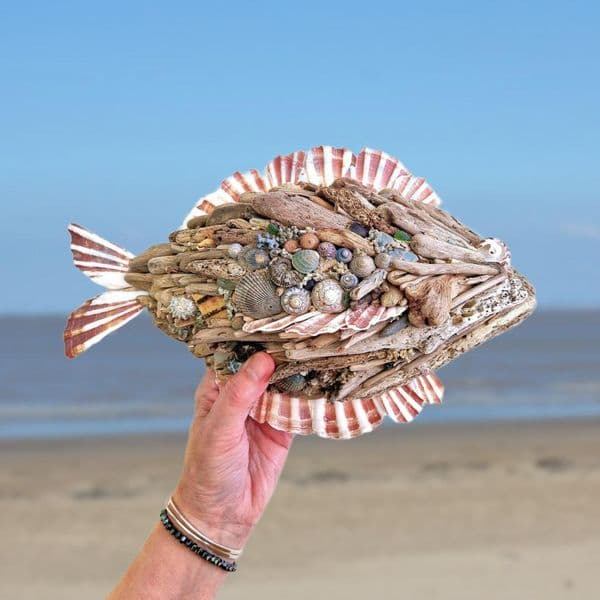 Driftwood Fish Wall Hanging |Rachel White
