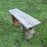 Driftwood Garden Bench | Rustic Outdoor Furniture | Julia Horberry
