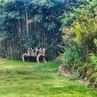 Driftwood Garden Seat | Julia Horberry