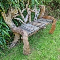 Driftwood Garden Seat | Julia Horberry