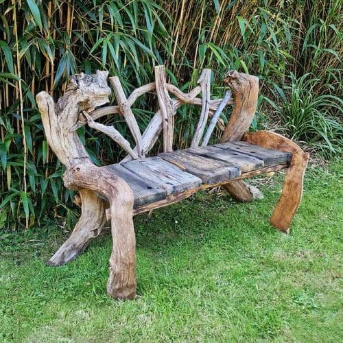 Driftwood Garden Seat