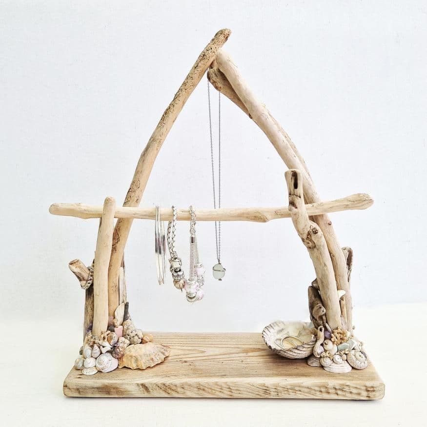 Driftwood Jewellery Hanger