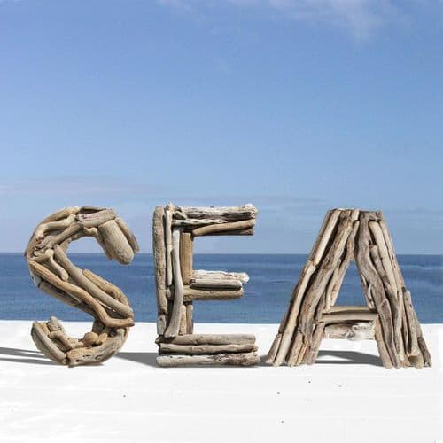 Driftwood Letters & Numbers