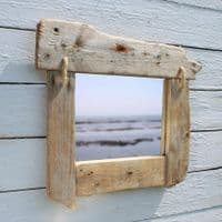 Driftwood Mirror Hive Beach | Wall Mirror | Coastal Mirror