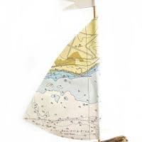 Driftwood Sailboat | Barry Harbour, Wales| Rachel White