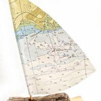 Driftwood Sailboat | Barry Harbour, Wales| Rachel White