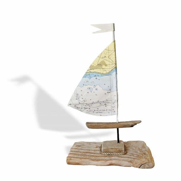 Driftwood  Sailboat | Barry Island | Rachel White