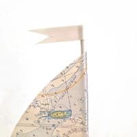 Driftwood Sailboat | Brean, Somerset  | Rachel White