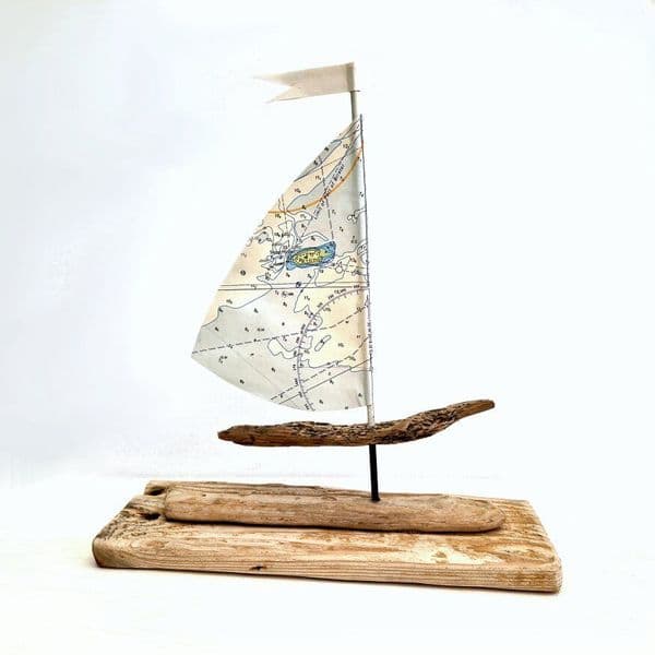 Driftwood Sailboat | Brean, Somerset | Rachel White