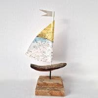 Driftwood Sailboat Brighton & Hove | Rachel White