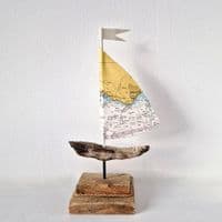 Driftwood Sailboat Brighton & Hove | Rachel White