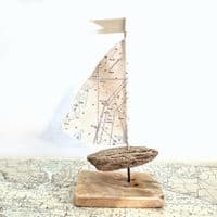 Driftwood Sailboat | Cap Gris-Nez France  | Rachel White
