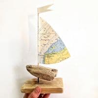 Driftwood Sailboat | Cap Gris-Nez France  | Rachel White
