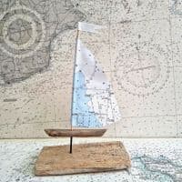 Driftwood Sailboat | Chapel St Leonards  | Rachel White