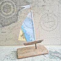 Driftwood Sailboat | Chapel St Leonards  | Rachel White