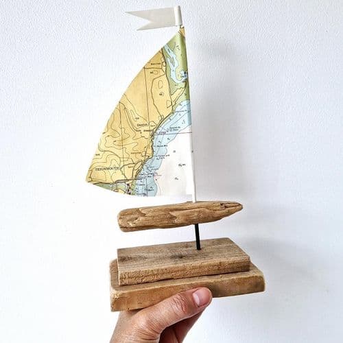 Driftwood Sailboat - Devon