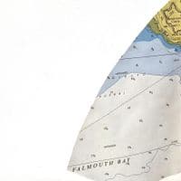Driftwood Sailboat | Falmouth and Pendennis Castle | Rachel White