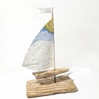 Driftwood Sailboat | Falmouth and Pendennis Castle | Rachel White