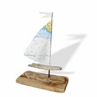 Driftwood  Sailboat | Falmouth Bay & Pendennis Point | Rachel White