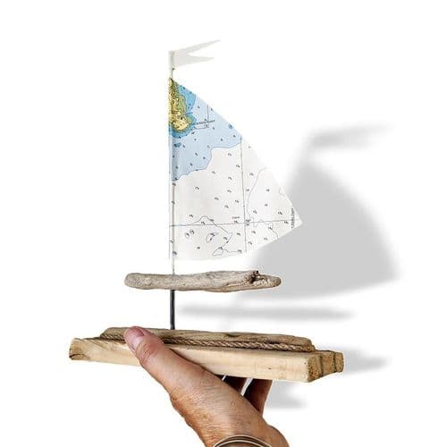 Driftwood Sailboat -Falmouth Bay & Pendennis Point