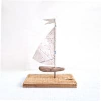 Driftwood Sailboat | Fishing Pots | Rachel White