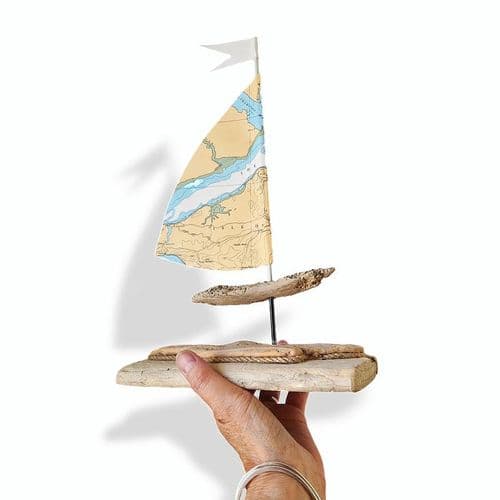Driftwood Sailboat  - Isle of Wight & the Solent