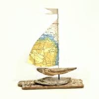 Driftwood Sailboat | Margate and Broadstairs, Kent | Rachel White