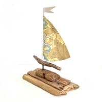 Driftwood Sailboat | Falmouth and Pendennis Castle | Rachel White