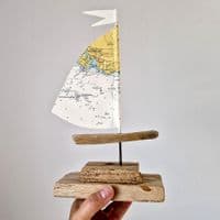 Driftwood Sailboat | Plymouth and Dartmouth | Rachel White
