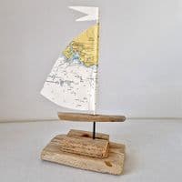 Driftwood Sailboat | Plymouth and Dartmouth | Rachel White