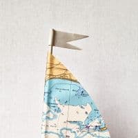 Driftwood Sailboat | Poole & Christchurch Bay | Rachel White