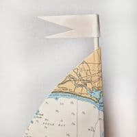 Driftwood Sailboat | Poole & Christchurch Bay | Rachel White
