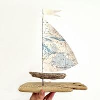 Driftwood Boat | Ramsey, Isle of Man | Rachel White