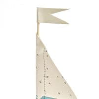 Driftwood Sailboat | Shell Flat, Morecambe Bay | Rachel White