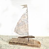 Driftwood Sailboat | Shivering Sands | Rachel White