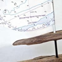 Driftwood Sailboat | Shivering Sands | Rachel White