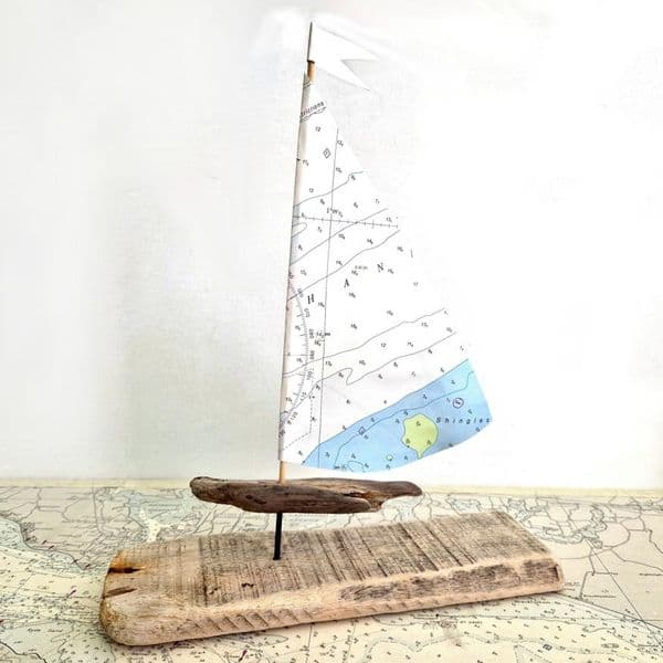Driftwood Sailboat | Shivering Sands | Rachel White